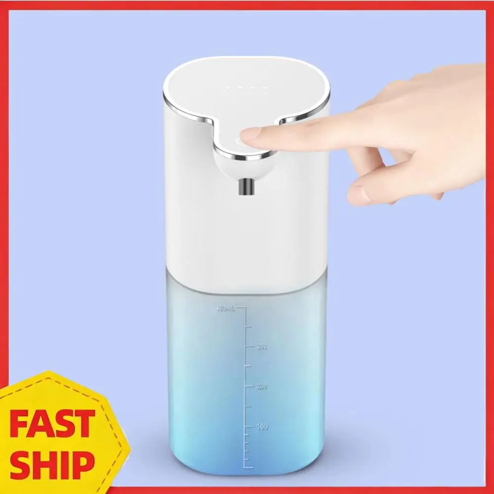 

400ml Automatic Soap Dispensers Wall Mounted Smart Washing Hand Machine Infrared Sensor 4 Levels Adjustable for Home Offices
