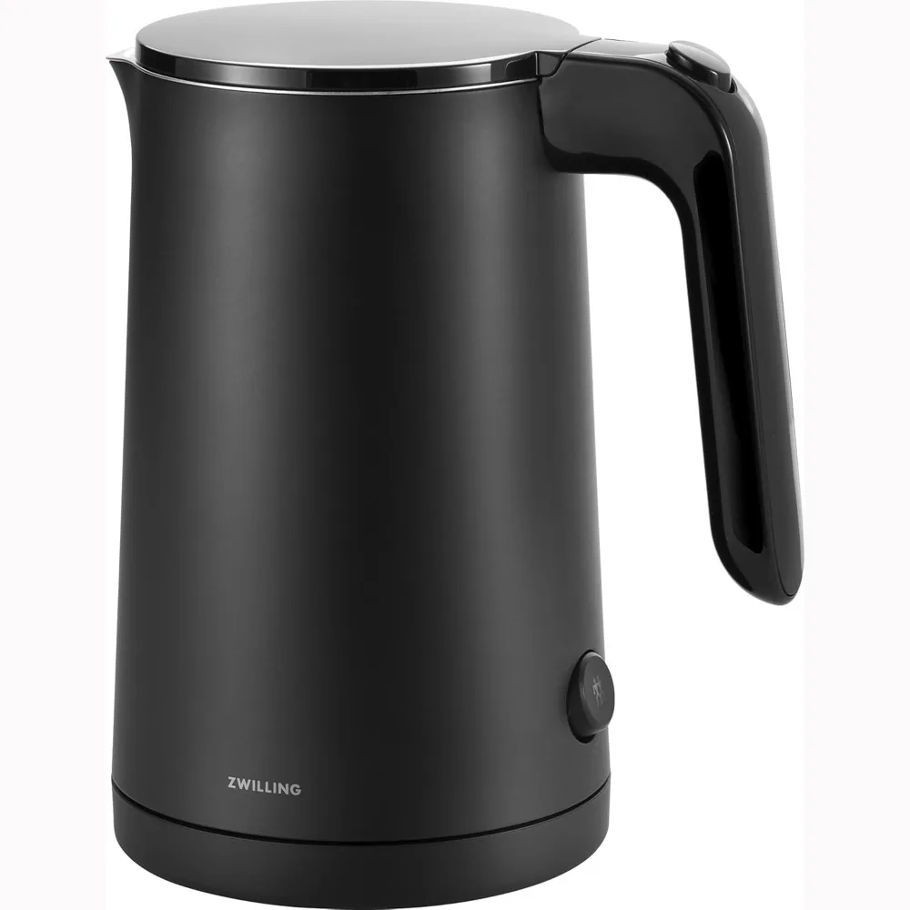 

Enfinigy Cool Touch 1-Liter Electric Kettle, Cordless Tea Kettle & Hot Water - Black