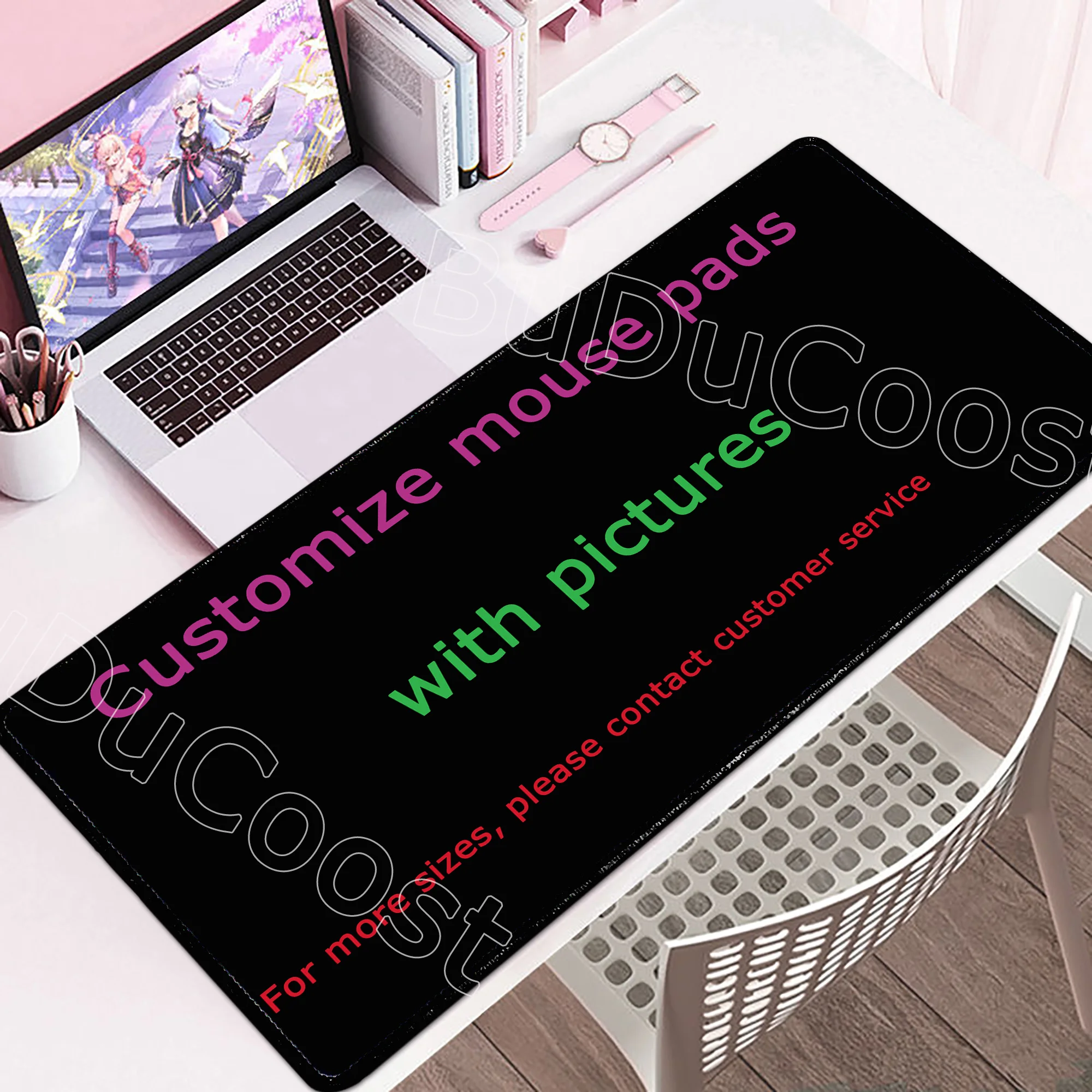 Large Size Custom Playmat Mat ,mousepad Your Image Tablet Laptop Gaming PC 120x60cm Mouse Pad ,natural Rubber, Personalized Gift