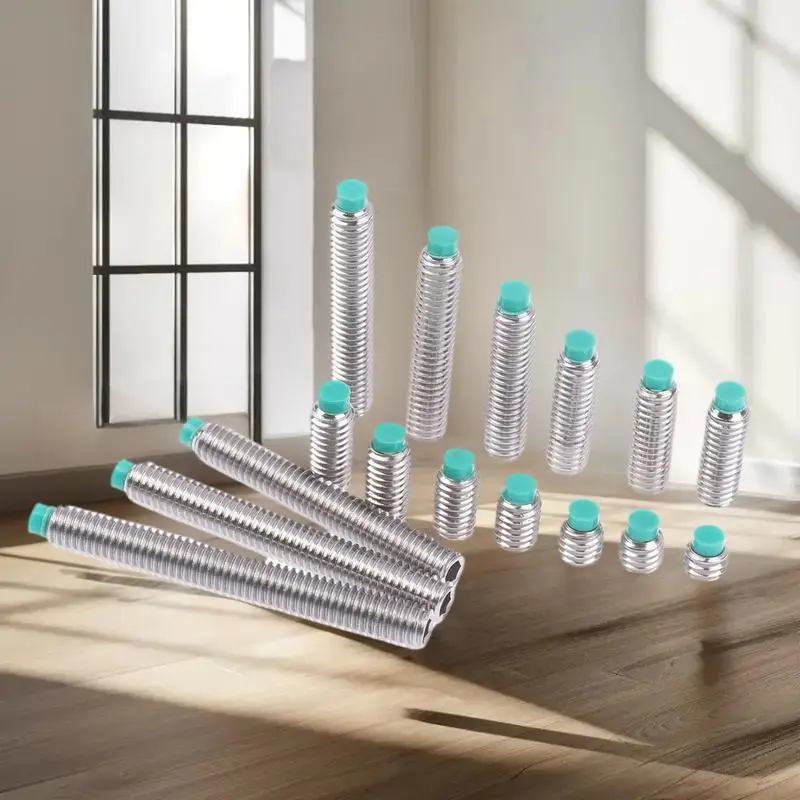 10 Buah Sekrup M6 Kepala Nilon POM-Sekrup Penyangga Anti-getaran Anti-longgar untuk Perakitan Mesin, Elektronik & Furnitur