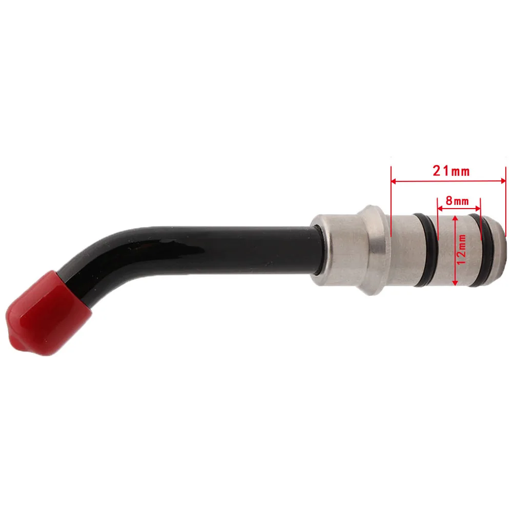 21x12mm Universal Dental Optical Fiber Guide Rod Tips Black Fits Dental LED Curing Light Lamp woodpecker LED.B & LED.D & LED.F