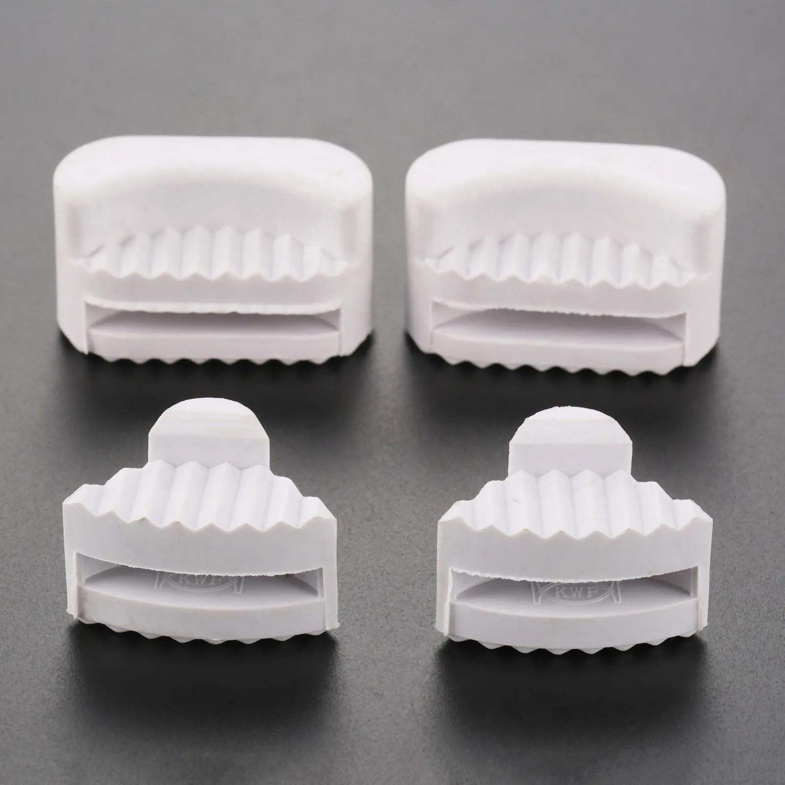 2 pezzi macchina da cucire industriale supporti in gomma sincroni quattro cuscinetti angolari coppa/coppa olio supporti angolari in gomma cuscini