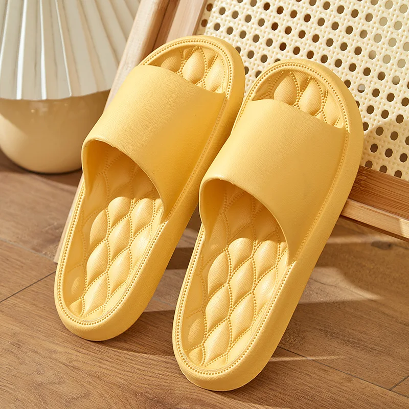 Summer Women Indoor Slippers Floor Flat Shoes Indoor Eva Flip Flops Female Non-slip Bathroom Home Slippers Zapatillas De Hombre