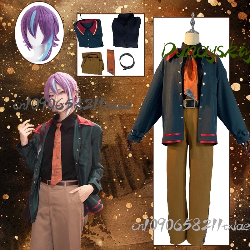 

Kamishiro Rui Project Sekai Cosplay Costumes Wig Cool Handsome Coat Shirt Pants Full Set Daily Halloween Christmas Cos