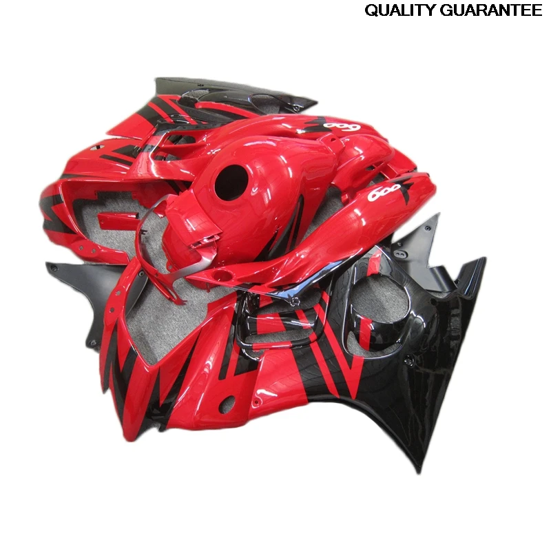 

All Fitment Motorcycle Bodyworks Fairing kits for Honda CBR600 F3 1997 1998 red black fairings set cbr600 f3 97 98 SX71