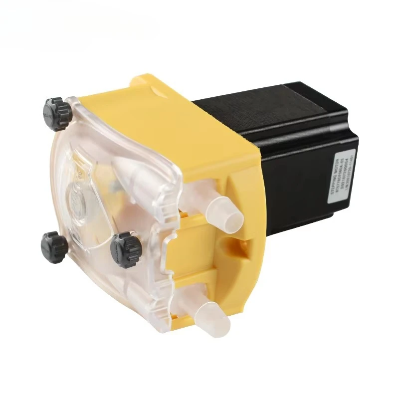 12V Peristaltic Pump 24V DC  Stepper Motor with Food Grade Tubing for Food Liquid