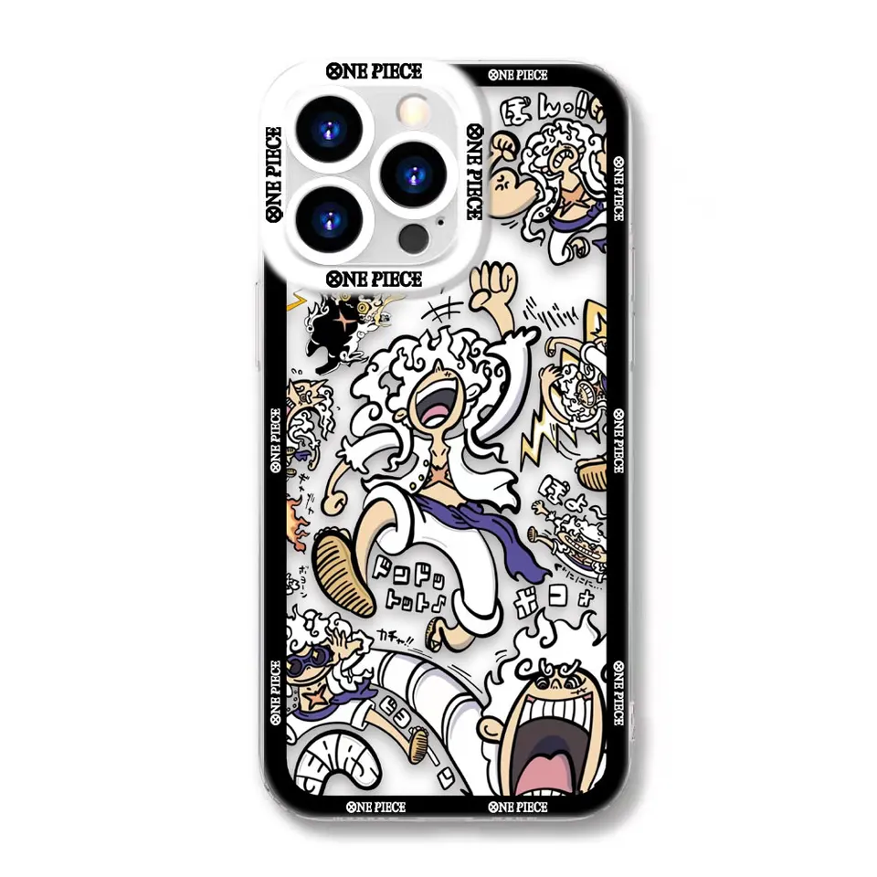 CASETiFY ONE PIECE iPhone12 Pro Maxゾロサンジ One P-Piece Gear 5 Luffy Zoro Cover Clear Phone Case For iPhone