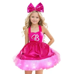 Princess Dress Cosplay Dance Costume Cute Colorful Dresses School Stage Performance Girls New Year Clothes Holiday Party