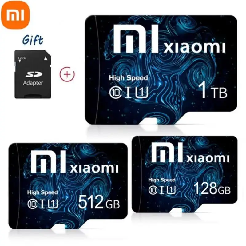 Xiaomi Mijia High Speed Class 10 SD Card 128GB 256GB Carte Sd Memory Card 2TB 1TB Usb Memory Flash Usb Stick Sdcards For Camera