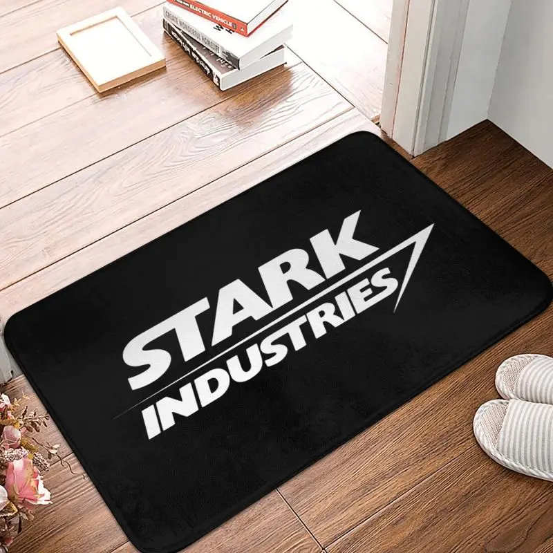 Custom Stark Industries Group Doormat Mat Anti-Slip Bathroom Kitchen Bedroom Rug Carpet 40*60cm