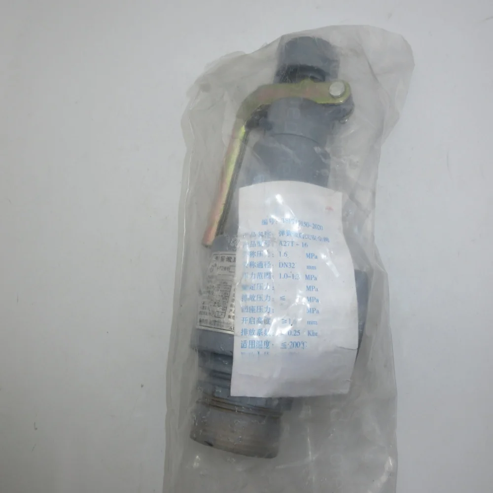 

Предохранительный клапан A27T-16 DN32 высокого качества с пружинным механизмом и легким открытием для работы с воздухом