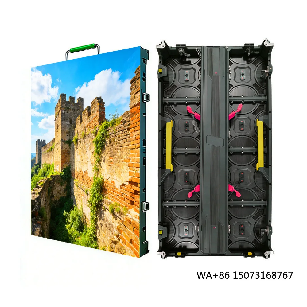 Commercial Use 500mmx500mm 500mmx1000mm Full Color Indoor Led Board Panel Backdrop Led Wall Screen
