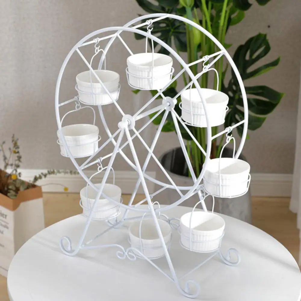 Metal Ferris Wheel Cupcake Holder Wedding Birthday Party Cake Stand Display Rack