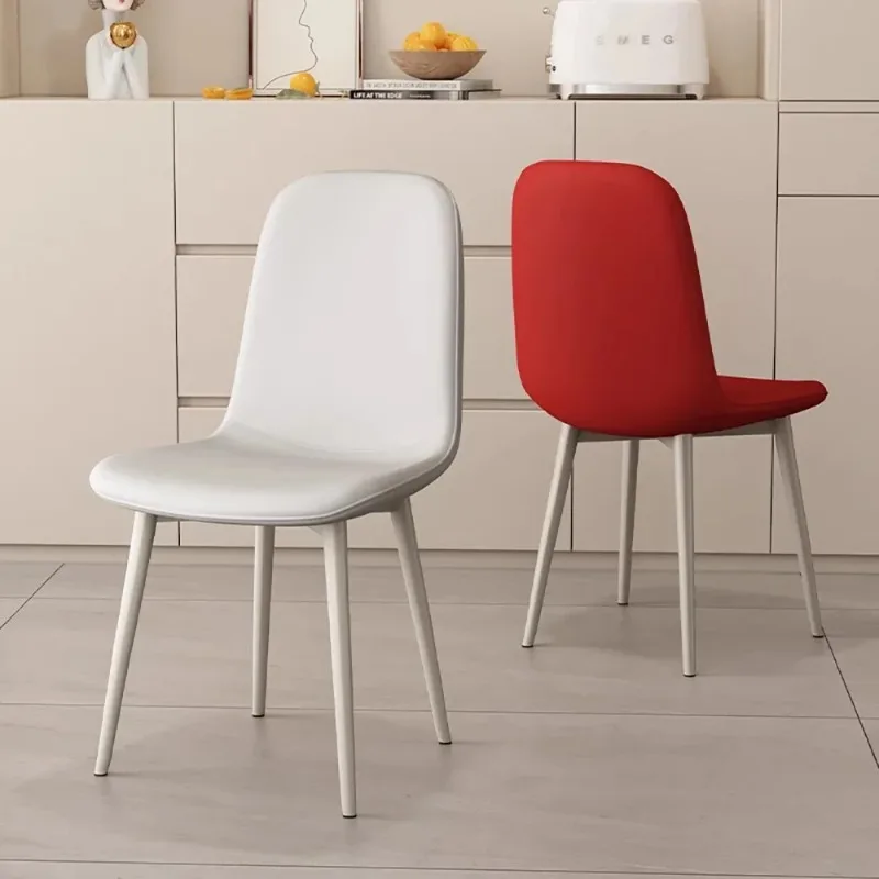 

Set Of 2 Modern Dining Chairs Premium Leg Protector Comfortable Nordic Dining Chairs Bedroom Metal Legs Chaise Home Furniture