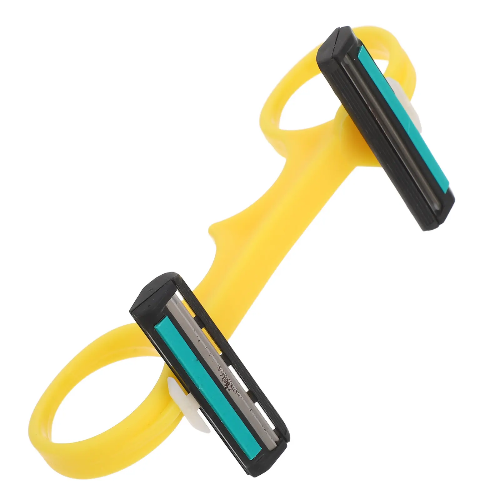 

1Set Home Haircut Razor Double Head Bald Shaver 2-in-1 Travel Bald Hair Trimmer Effortless Grooming Detachable Blades Easy