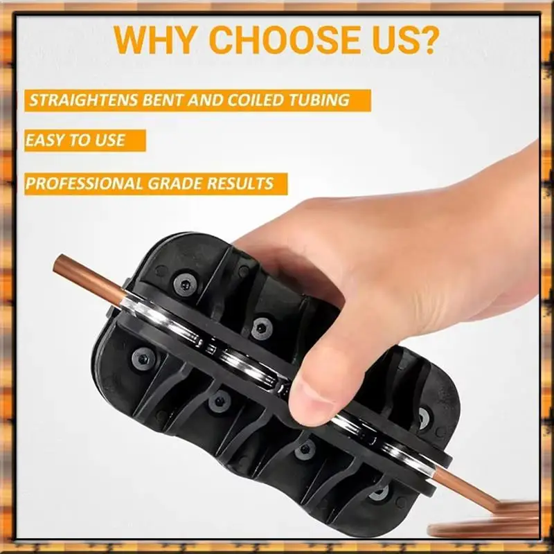 سبتمبر N12R العالمي الأسود لأنابيب عازمة يده أنابيب استقامة أداة يده الأنابيب مستقيم أنبوب استقامة أداة C