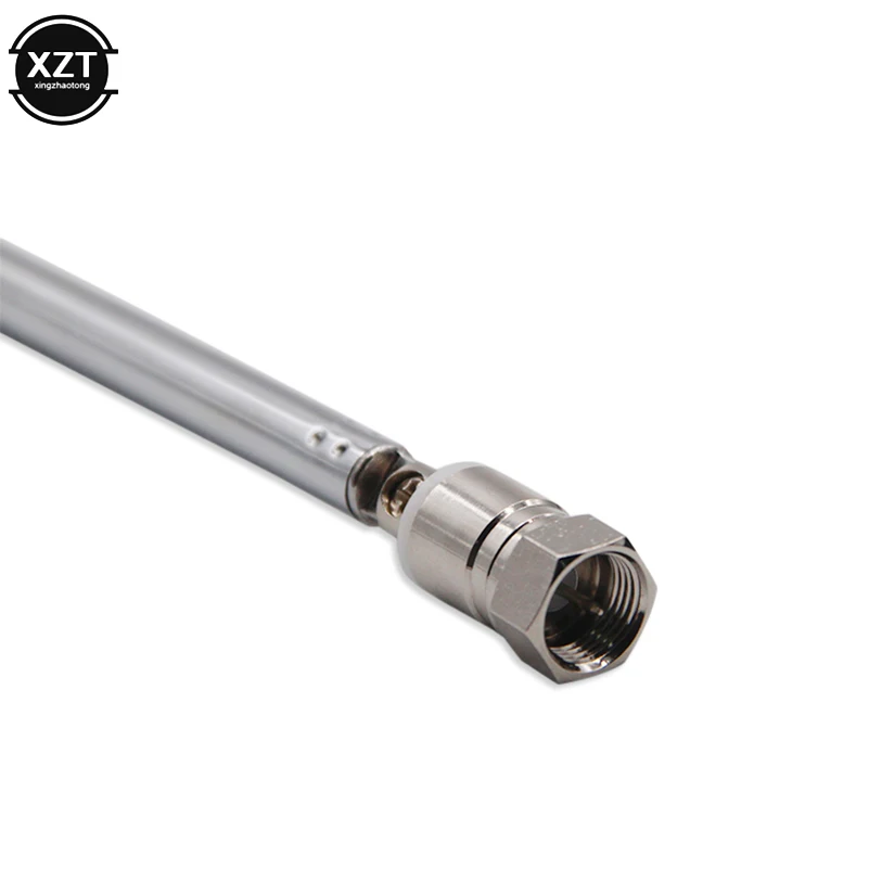 هوائي تلسكوبي لاسلكي موصل F ، SMA ذكر لأجهزة راديو FM