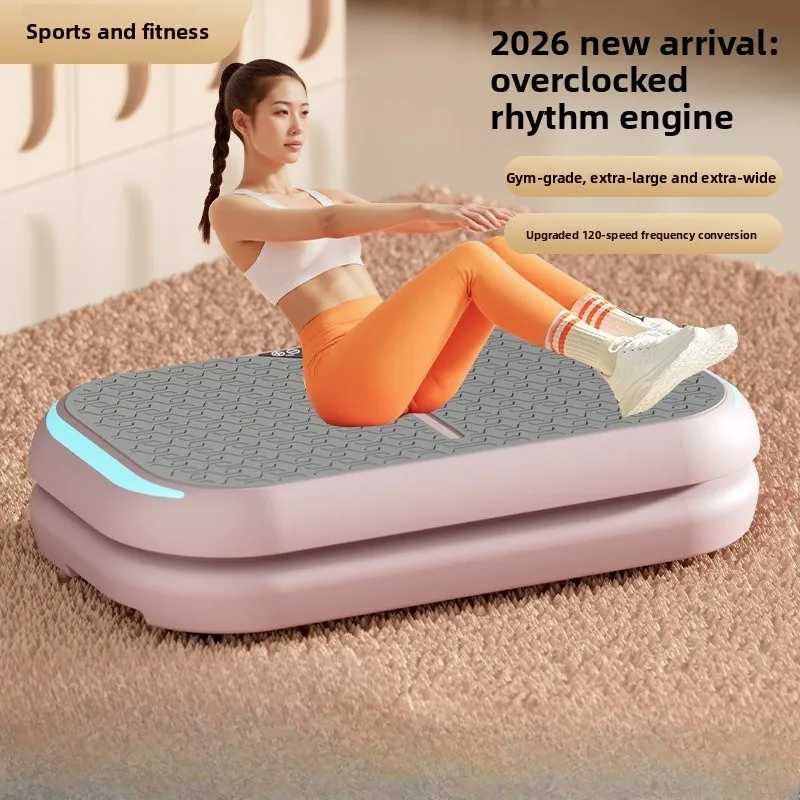 Massage Gear Lazy Fitness Vibration Fat Shake Device Home Full‑Body Shaking Trainer Vibration Plate Body Shaping Workout Tool