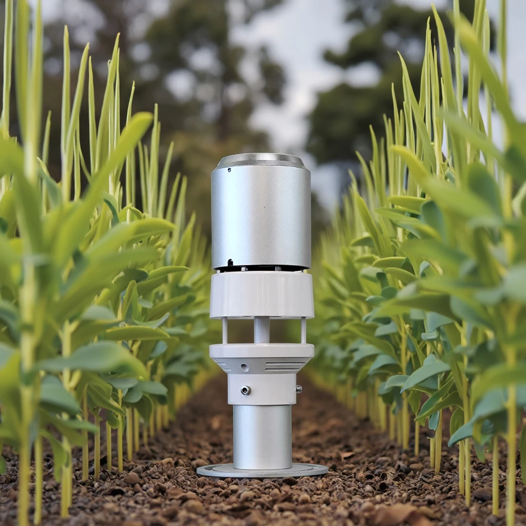 

CE Certificate 4G RS485 Temperature Humidity Wind Speed And Direction Iot 6 In 1 Compact Weather Station Ultrasonic Anemometer