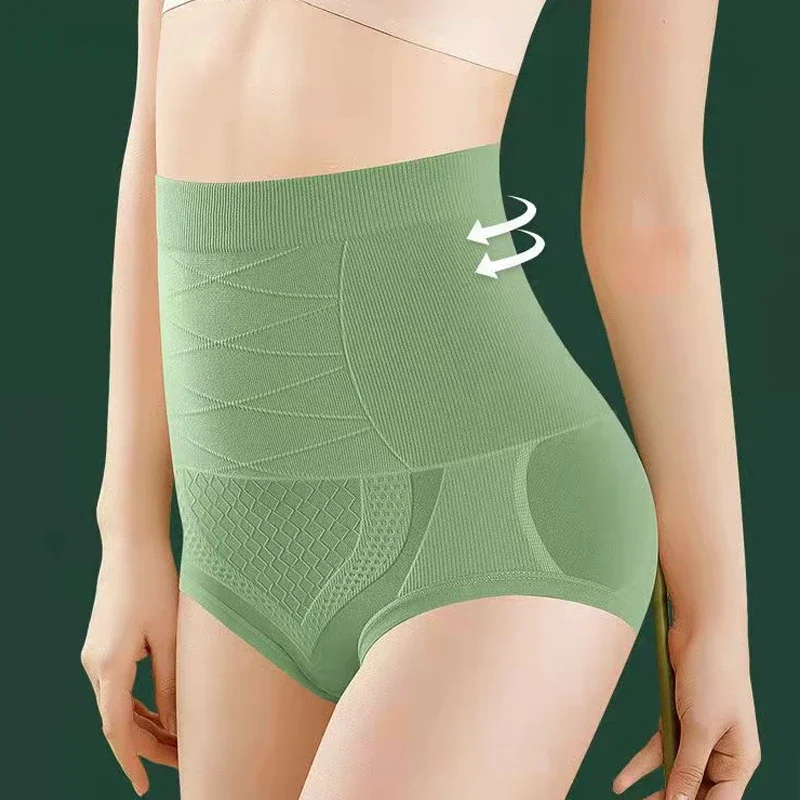 Wysokiej talii bezszwowe damskie majtki z płaskim brzuchem Hip Lift figi bielizna przewiewna po porodzie Shaper Slim Shaperwear pantalones