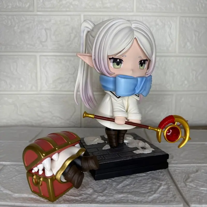 

18cm Frelia The Magician Chibi Winter Outfit Deluxe Edition Figurine Model Boxed Collectible Suitable For Both Men & Women Gift
