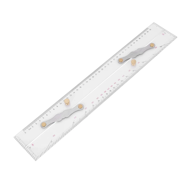 

Marine Ruler Parallel Ruler Nautical Charts Parallel Ruler Mapping Points to Pull Parallel Ruler 450MM