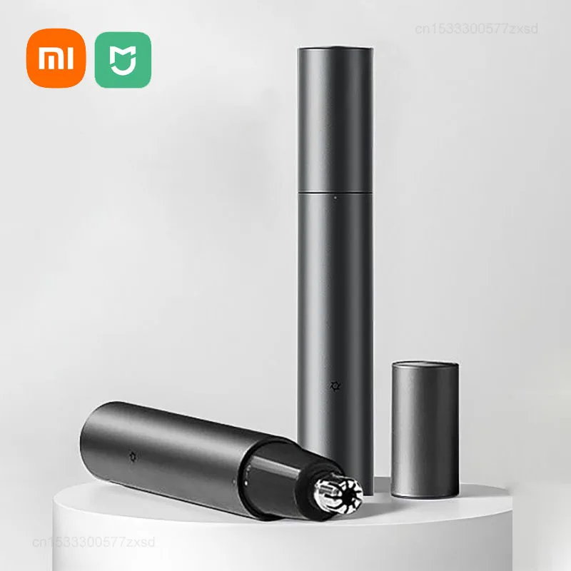 Xiaomi Mijia Nose Trimmer for Men Women USB Rechargeable Painless Ear Nose Hair Eyebrow Trimmer Clipper Potable for Travel