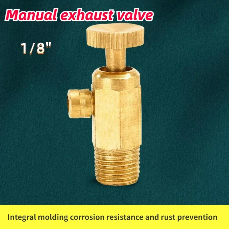 5PCS Brass Air Pressure Release Valve Water Valve Part Accessory for Water Heater Pressure Release Valve Parts Tools