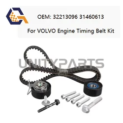 Car Accessories Engine Timing Belt Kit For VOLVO S60 S80 S90 V60 V90 XC40 XC60 XC90 1.5T 2.0T 32213096 31460613 3159937