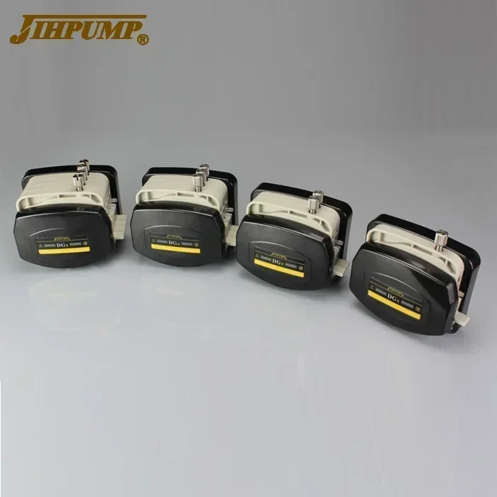 JIHPUMP DGx High Quality Micro Small Peristaltic Pump Multi Channel Head Dual Heads Multiple Lanes 2 4 Liquid Dispensing Pumps