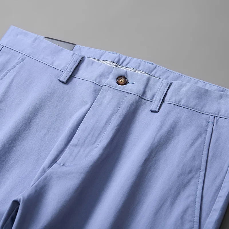 Summer formal Suit Pants For Men Black Khaki Blue Casual Pants Men Clothing  Fashion Korea Work Dress Suit Trousers Male