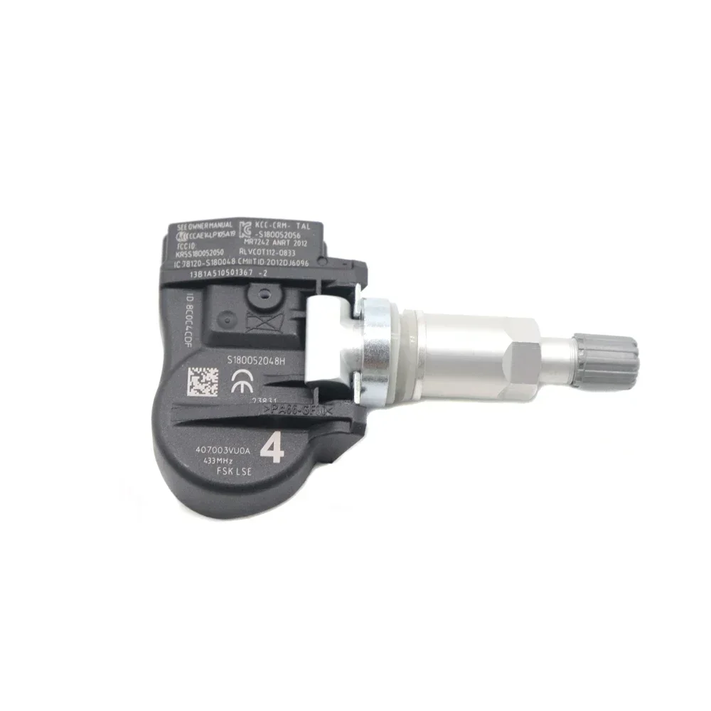 40700-3VU0A 1/4 قطعة TPMS مستشعر مراقبة ضغط الإطارات لنيسان روج ملاحظة قاشقاي تيدا هاتشباك X-T رينو اسبيس الخامس كوليوس