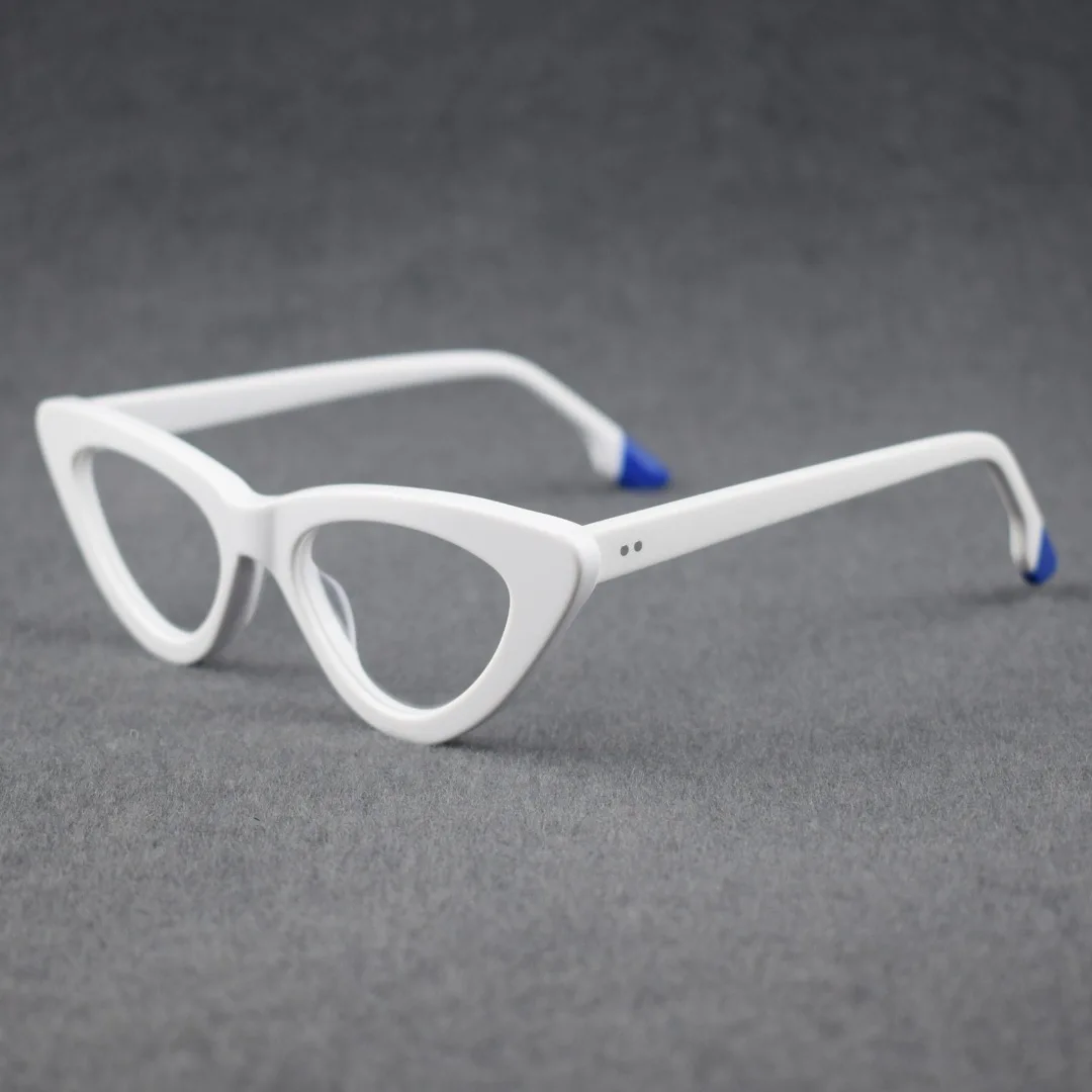 

NEW Acetate Prescription glasses Men And Women Cat Eye Full-Rim Myopia Hyperopia Progressive Anti-Blue Light