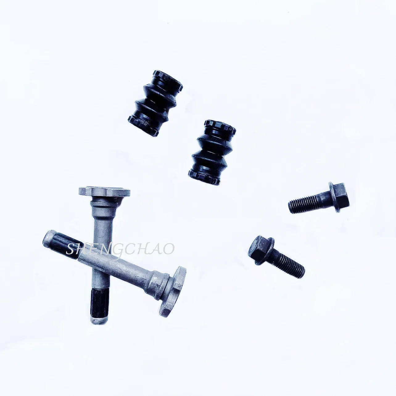 1PC Single-Sided Front Disc Brake Pin Assembly, 68317915AA, Suitable For: Navigator/Pacific, RU,Wrangler J6, JL, 2017-2026