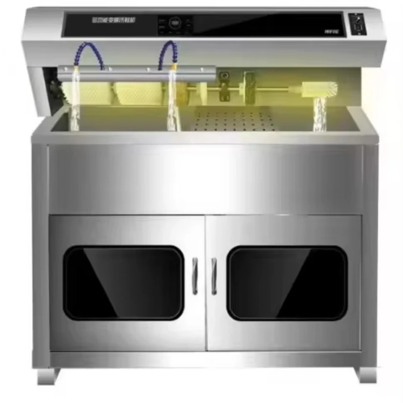 touch screen semi-automatic shoe washing machine automatic shoe shine machine