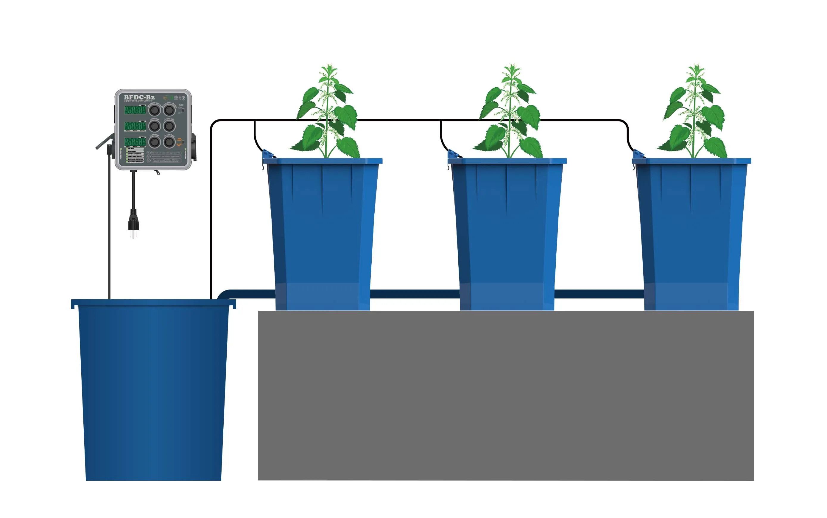 2025년 농업용 심층수경재배 버킷 수경재배 버킷
