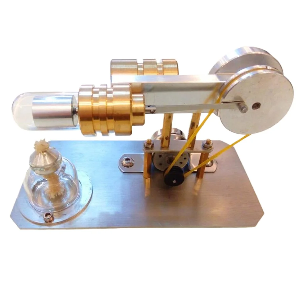 

Single Cylinder Stirling Engine Model External Combustion Generator Model Scientific Experiment Teaching Stirling Engine Model