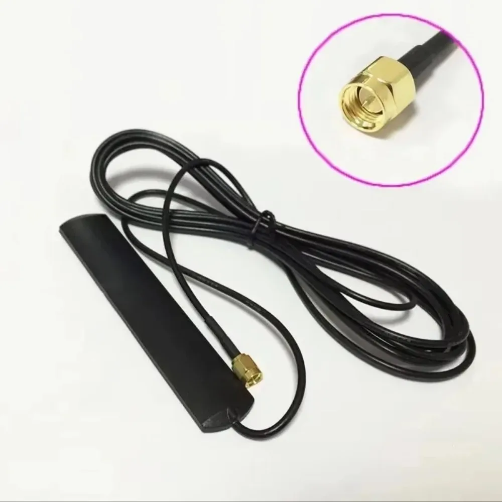 3m for Car Security Module Head Unit Receiver Signal Booster Vehicle 4G GSM WiFi Hidden Antenna Adhesive Mount Strip Patch