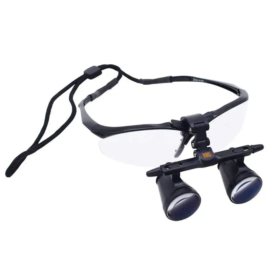 De ntal Loupes 3.5 Magnification De ntal Surgical Loupes with LED Headlight