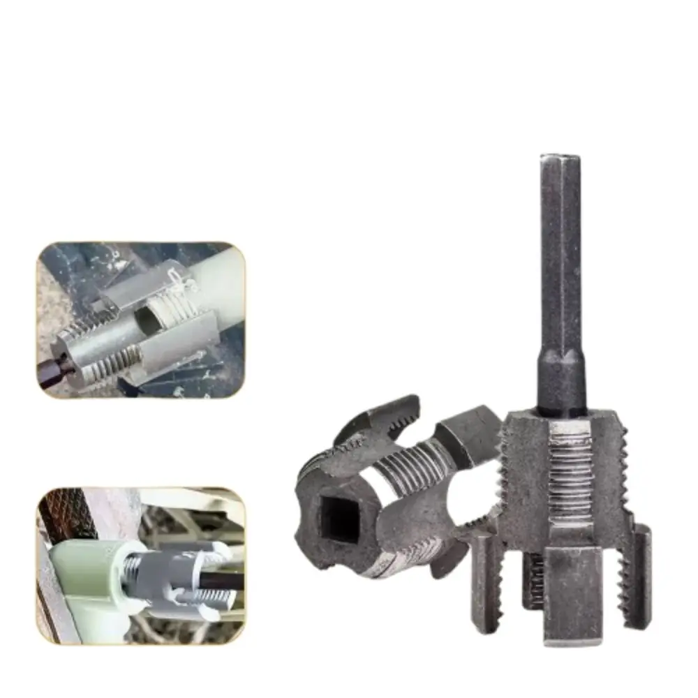 

Multifunctional Screw Extractor Kit Easy Removal Compact Broken Bolt Remover Repair Internal & External Threads