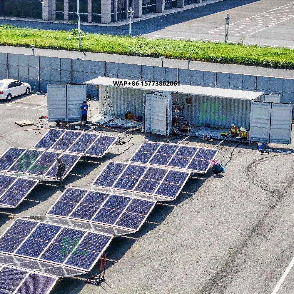 

HJ Off Grid Solar Power System 10ft 20ft 40ft Folding Photovoltaic Container Solar Container System