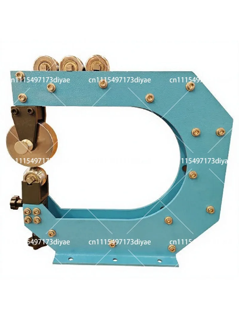 1.5x305 Table-Type English Wheel, 305mm Throat Depth, Upper Wheel Rotates 90°, Lower Wheel Adjustable Feed Port