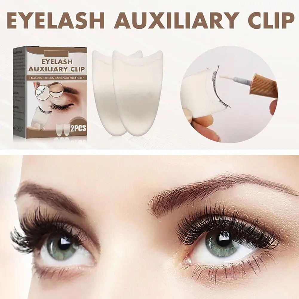 Outils de beauté et de maquillage pour faux cils, recourbe-cils en plastique, adhésif pour novice, outil pour débutants