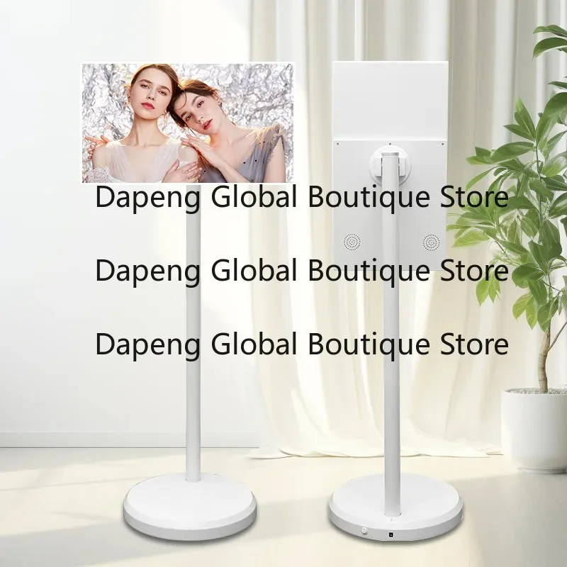 

Most Popular Por-table 24 Inch Rotation Touch Screen Mon-itor Built-in Battery Digital Signage Movable Stand Sm-art TV