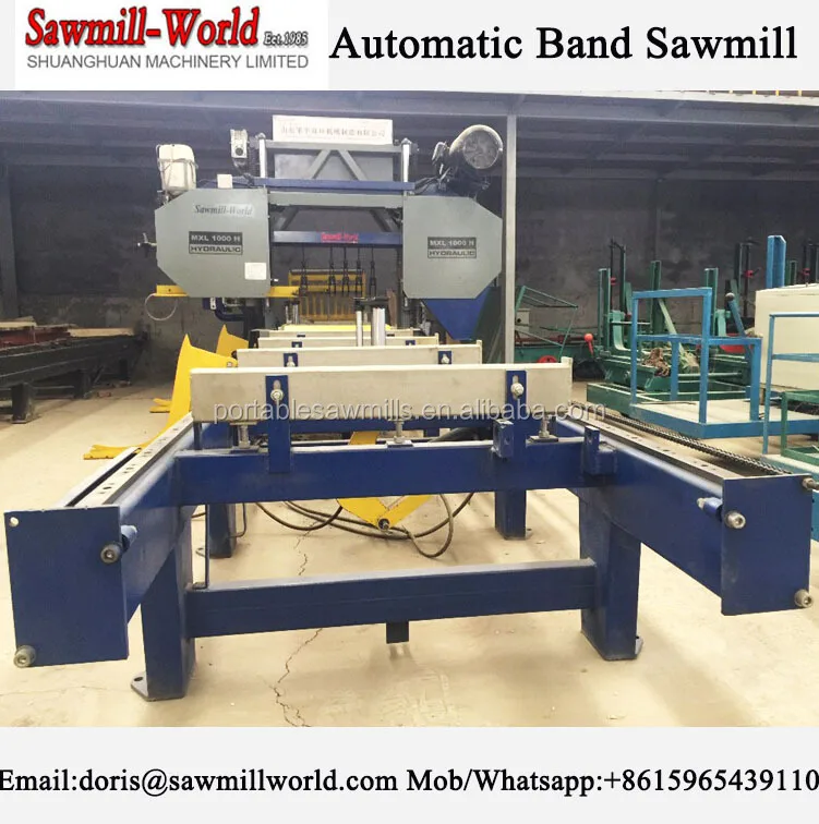 Horizontal Wood Band Saw Mill