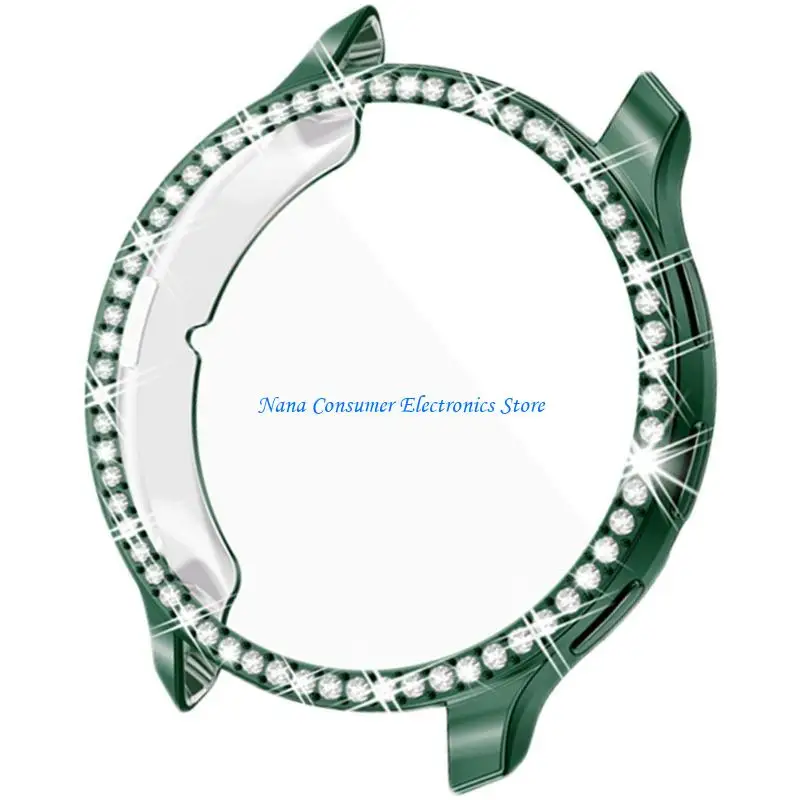 G7NE Watch Diamond Decors Electroplating Housing Case for Venu 3/3S Watch Accessory