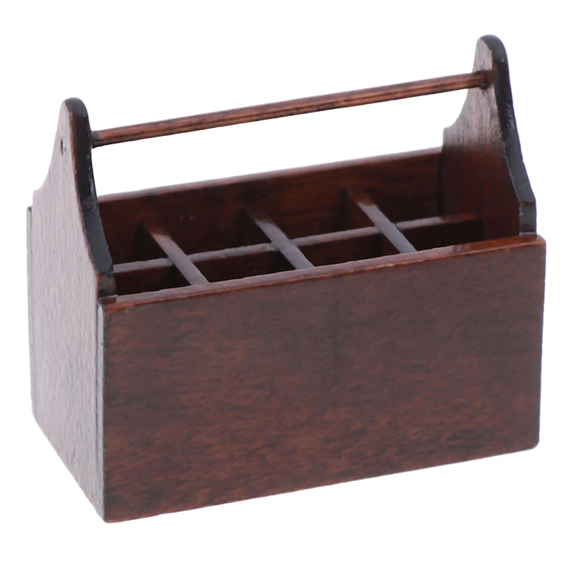 1Set Dollhouse Miniature Toolbox Handmade Tools Sets Model Furniture Accessories For Doll House Decor Toys Decorative Props