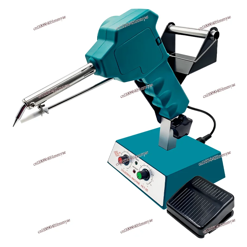 

External heating semi-automatic soldering machine foot step automatic tin spot welding constant temperature