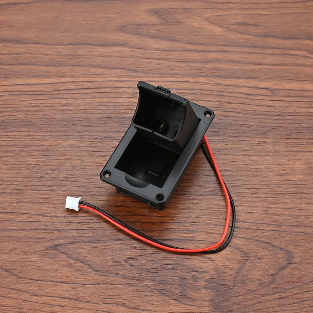 

Guitar Box 9V Durable Plastic Holder Small Size Practical Replacement for Active Pickup Guitar Bass Accessories