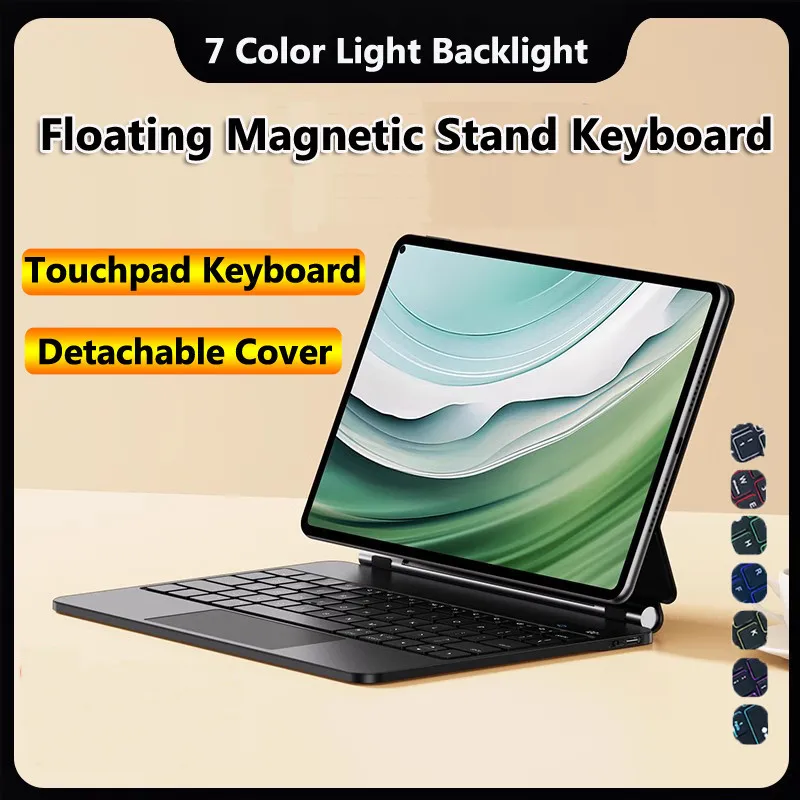 Keyboard for Huawei Matepad Pro 13.2 Inch 2023 Pro 11 2024 2022 11inch 2021 Pro 10.8 12.6 Inch Design Backlight Keyboard Cover